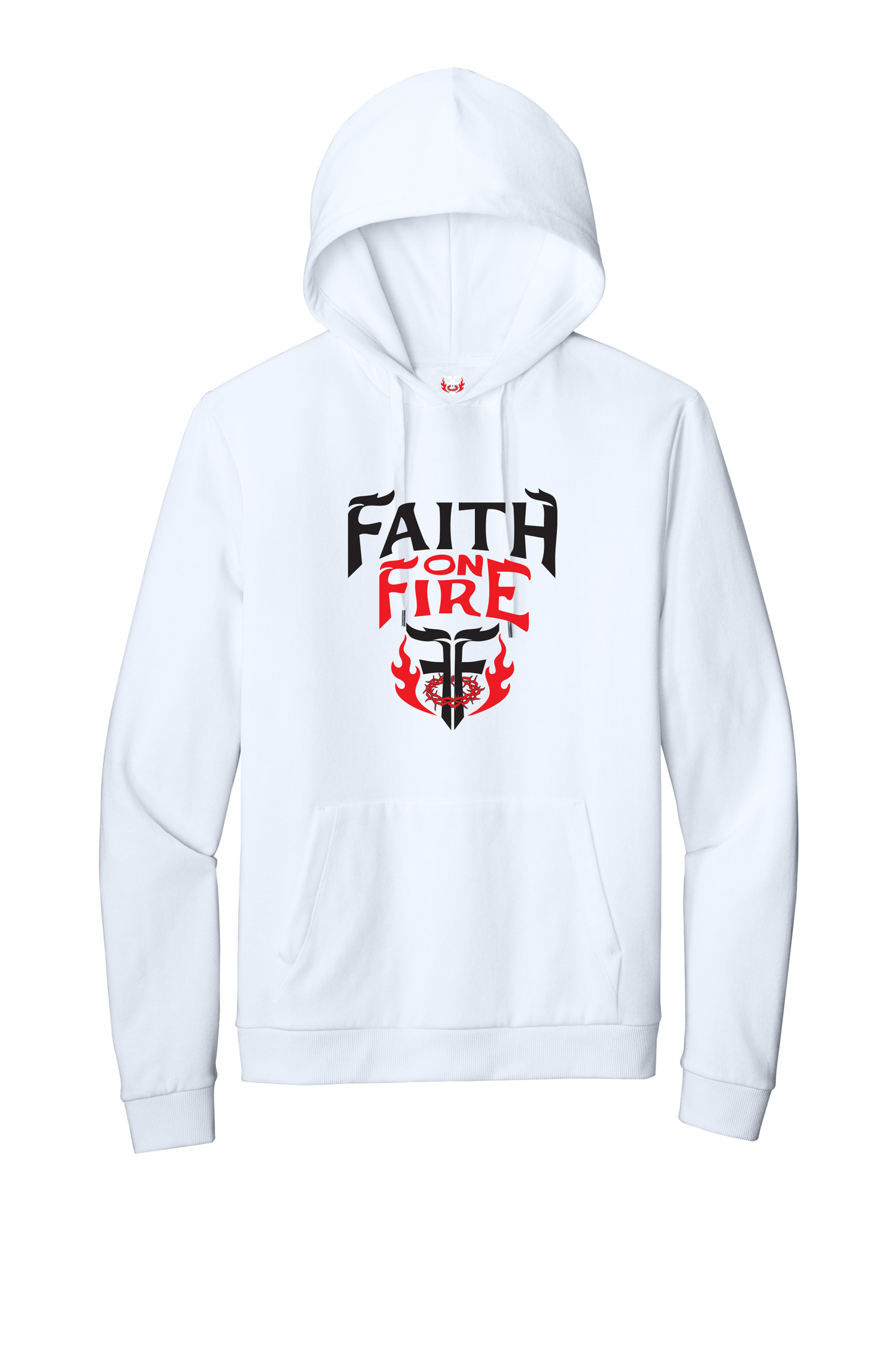 Faith on Fire Hoodie